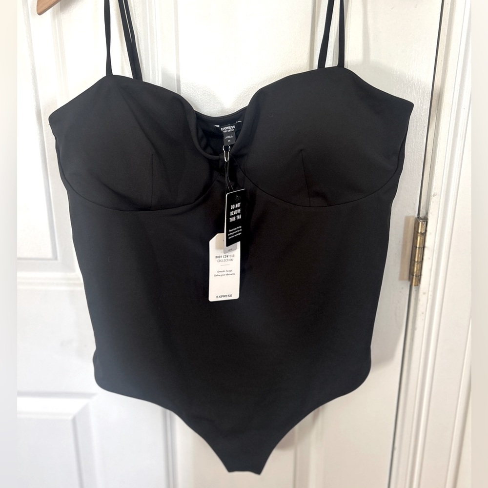Express Black Bodysuit